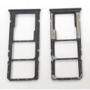 Bandeja cartão SIM + microSD compativel Redmi 9A, M2006C3LG Preto