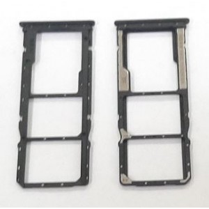 Bandeja cartão SIM + microSD compativel Redmi 9A, M2006C3LG Preto