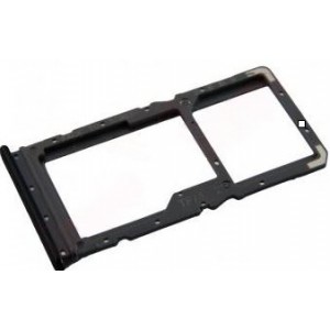SIM Tray (Preto) compatível c/  Xiaomi Redmi Note 7