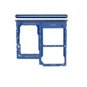 Bandeja Dual SIM/SD azul para Galaxy A31, SM-A315F 