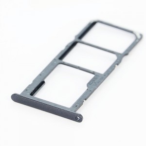 Suporte Cartão SIM Tray Compatível c/ Huawei P SMART 2021 PRETO