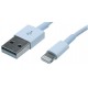 CABO LIGHTNING COMPATÍVEL IPHONE BRANCO