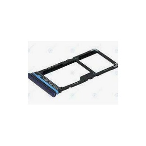 Bandeja Dual SIM / micro SD azul atlántico "Atlantic blue" para Xiaomi Mi 10T Lite 5G, M2007J17G 