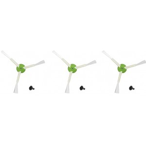 Kit Escovas de 3 Braços Rotativa COMPATÍVEL iRobot Roomba Serie I e E