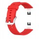 Bracelete Compatível Watch Fit Tia-B09 Vermelho