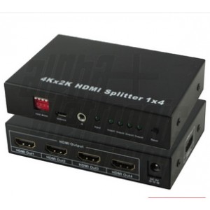 Distribuidor HDMI 1 Entrada 4 Saídas Smart Edid