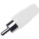 Ficha Rca Macho Branca Pvc