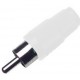 Ficha Rca Macho Branca Pvc