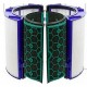 Filtro Hepa + Filtro de Carvão compatível c/ Purificador de Ar Dyson Pure Cool DP04 969048-02