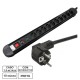 Tomada Elétrica C/ 10 Saídas Interruptor Proteção 1.5m Edh