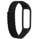 Bracelete Silicone Preto Para Xiaomi Mi Band 4 / 3