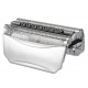 Rede C/ Moldura Compativel C/ Braun 30B, 30B Multi, 30S (Prateada)