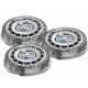 Conjunto (3) Laminas Compativel C/ Philips SH70, SH70/50