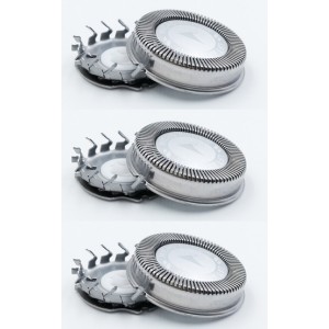Conjunto (3x) Laminas Compativel C/ Philips HP1917, HQ2