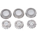 Conjunto (3x) Laminas Compativel C/ Philips HQ8, SH50