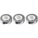 Conjunto (3x) Laminas Compativel C/ Philips SH90