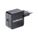 Carregador Universal USB 5V 2,4A Duracell (Preto)