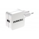 Carregador Universal USB 5V 2,4A Duracell (Branco)