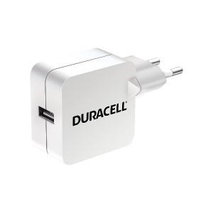 Carregador Universal USB 5V 2,4A Duracell (Branco)