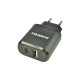 Carregador Universal USB + USB-C 5V 3,0A Duracell (Preto)