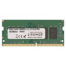 Memoria 4GB DDR4 2666MHz CL19 SoDIMM 2-Power (Laptops)