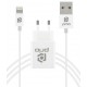 Carregador USB 5V 2A 12W C/ Cabo Lightning Compativel C/ Iphone,Apple Prio (Branco)