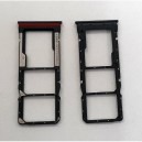 Suporte Cartão SIM Tray Compatível c/ Xiaomi Redmi Note 9 PRETO
