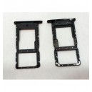 Suporte Cartão SIM Tray Compatível c/ Huawei P Smart Plus 2019  PRETO