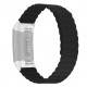 Pulseira Fitbit Charge 3 / 4 Silicone Magnetica preta 