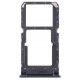 Bandeja Cartao Sim/Sim/MicroSD Compatível C/ OnePlus Nord N10 5G(Preto) 
