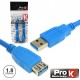 Cabo USB-A 3.0 Macho / USB-A Fêmea 1.8m PROK