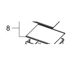 Prateleira de Vidro Interm&eacute;dia Samsung DA97-16363J