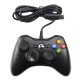 Comando compatível c/ Xbox 360 c/ fio (preto)