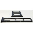 Suporte Cartão SIM Compatível c/ Xiaomi Redmi 8 (Preto)