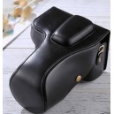 Bolsa de couro compativel com Nikon  D3200 / D3300 / D3400 (18-55mm / 18-105mm )