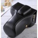 Bolsa de couro compativel com Nikon  D3200 / D3300 / D3400 (18-55mm / 18-105mm )