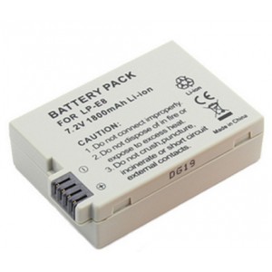 Bateria Compativel LP-E8 Canon EOS 650 1100mAh