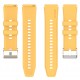 Bracelete silicone dourada para Huawei GT3 42MM