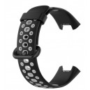 Bracelete compativel Xiaomi Redmi Watch 2 Lite Preto/Cinza