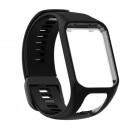 Bracelete Silicone Preta compativel C/ Tomtom 4