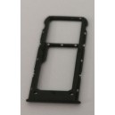 Suporte Cartão SIM + Micro SD Preto Compatível c/ Huawei P Smart, FIG-LX1