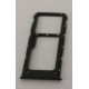 Suporte Cartão SIM + Micro SD Preto Compatível c/ Huawei P Smart, FIG-LX1