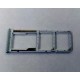 Suporte Cartão SIM + Micro SD Compatível c/ Xiaomi Redmi 10 Prata