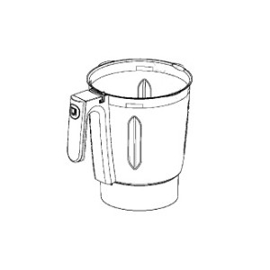 Jarro Liquidificador Inox + Resistência Moulinex