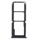 Suporte Cartão SIM + Micro SD Compatível c/ OPPO A54S CPH2273 (Preto)