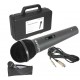Microfone Dinâmico C/ Cabo/Mala/Bolsa 80hz-20khz