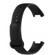 Bracelete silicone preta compativel C/ Xiaomi Redmi Smart Band Pro