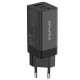 Carregador compativel Awei PD9 65W Dual Type-C Fast Charging Travel Charge