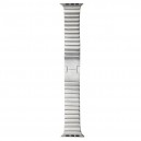 Pulseira em Aço Inoxidavel Compativel com Apple Watch 38mm (Prateado)