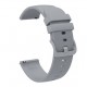 Bracelete Silicone Compativel C/ Amazfit BIP 20mm (Cinzento)